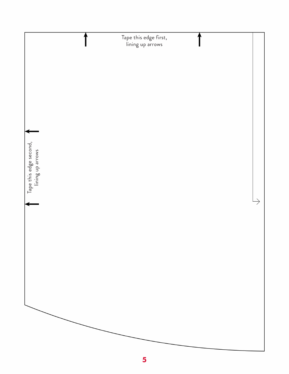 Santa Hat Sewing Templates, Page 7