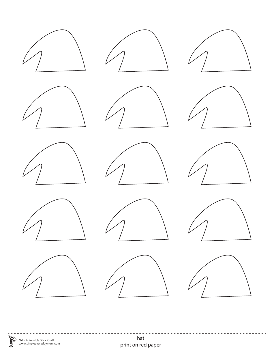 Grinch Popsicle Stick Craft Templates - Simple Everyday Mom, Page 4