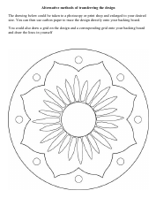 Lotus Flower Mosaic Design Templates, Page 3