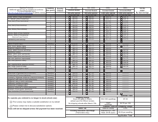 Form 2420-031 Tree and Shrub Application - Wisconsin, Page 4