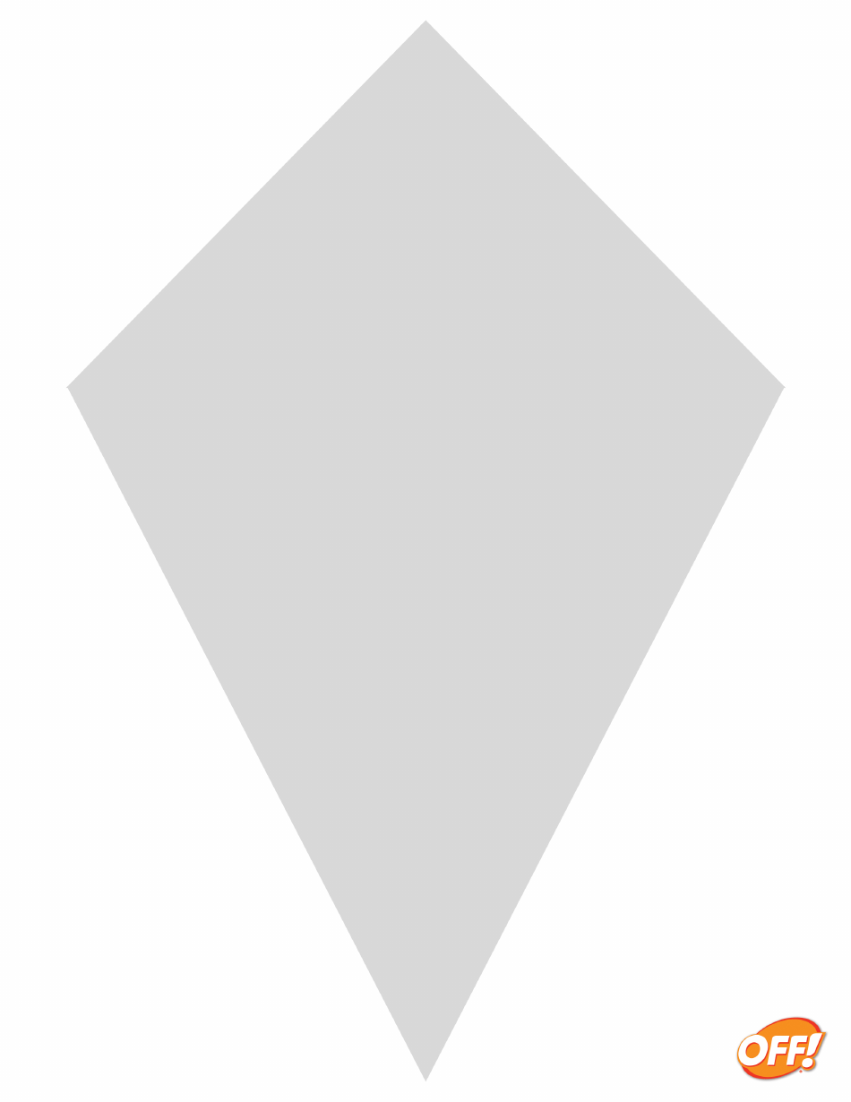 Mini Kite Template Download Printable - Mini Kite Template Print Big 