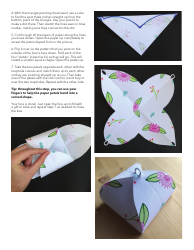Pattern Play Paper Box Template, Page 2