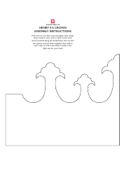 Document preview: English Imperial Crown Templates
