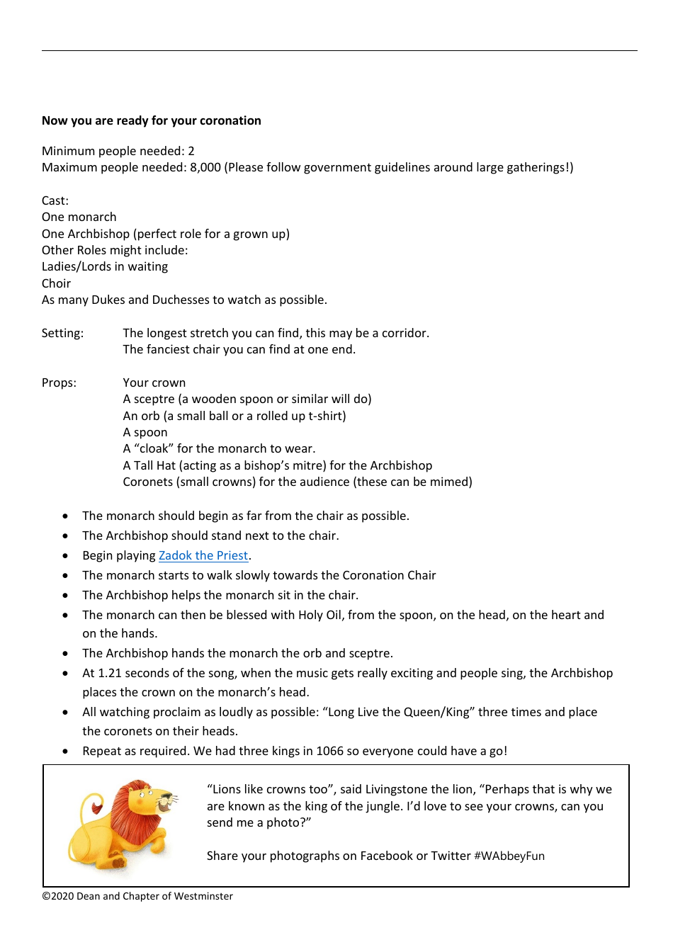 Paper Crown Template - Dean and Chapter of Westminster, Page 2