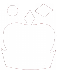 Paper Craft Crown Template, Page 2