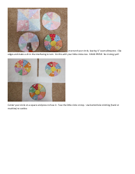 Quick Dresden Plate Doll Quilt Pattern - Jennie Bagrowski, Page 5