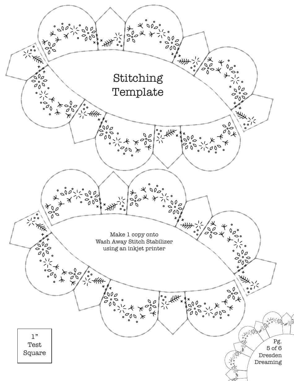 Sunflower Quilt Pattern Templates - Katja Marek, Page 5