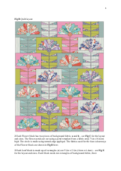 Fan Flower Quilt Templates, Page 14