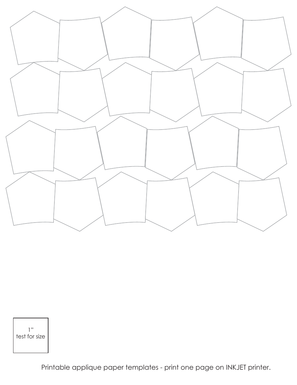 Flower Circle Quilt Pattern Templates, Page 5