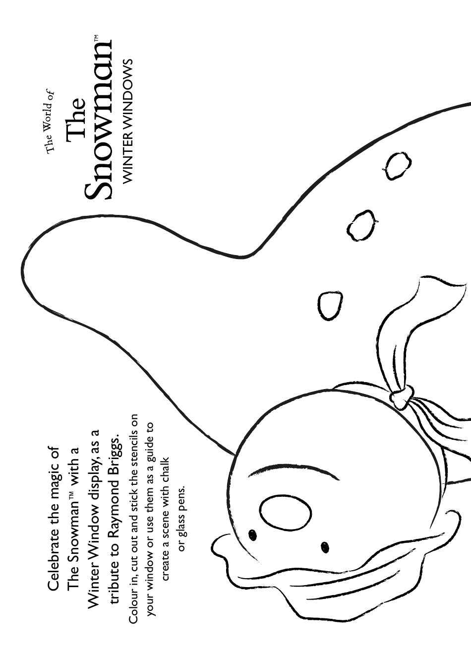 The Snowman Winter Window Templates - Snowdog Enterprises Limited, Page 3