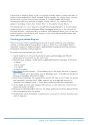 Quality, Service Improvement and Redesign Tools: Driver Diagram Template - United Kingdom, Page 5
