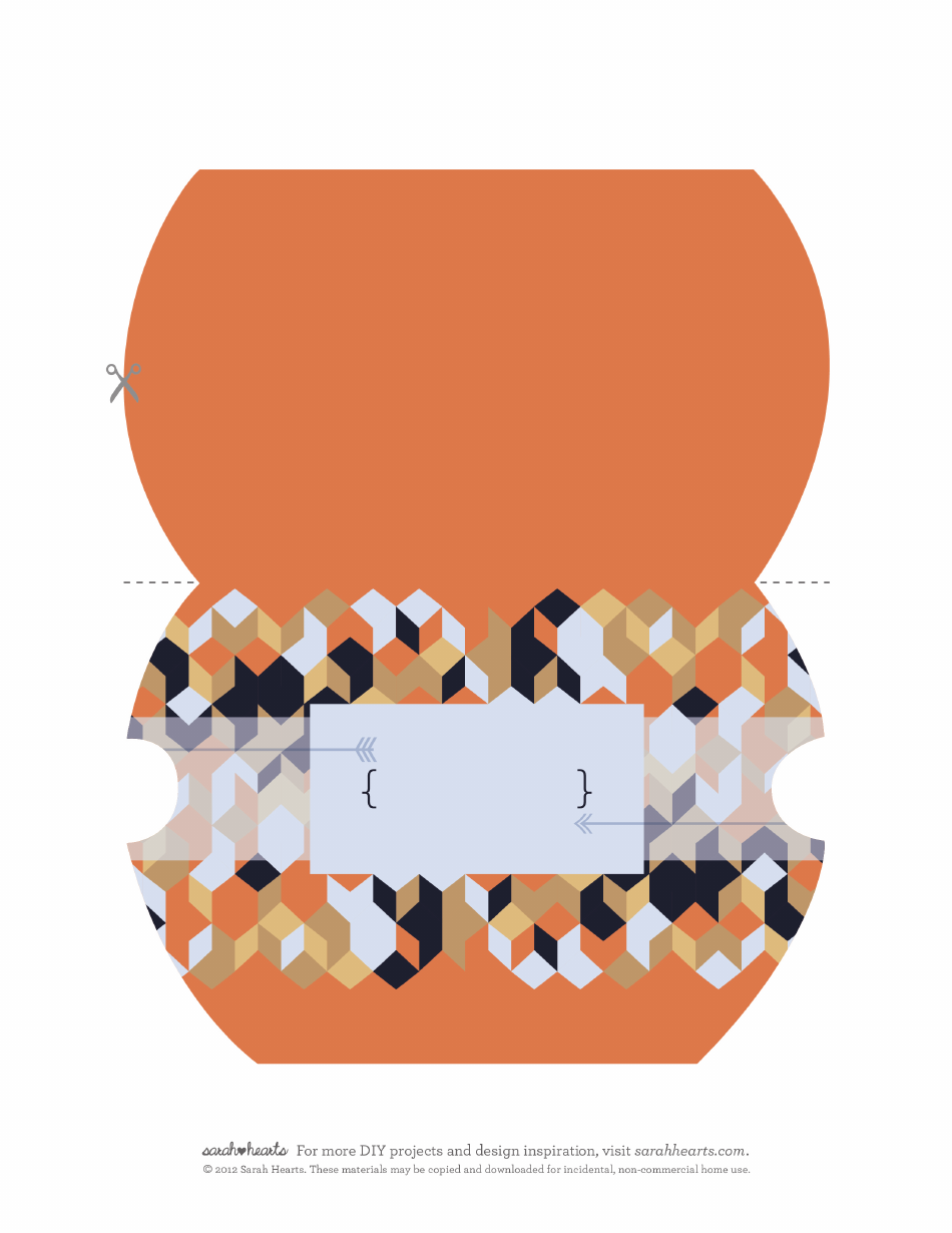 Thanksgiving Pillow Box Templates, Page 3