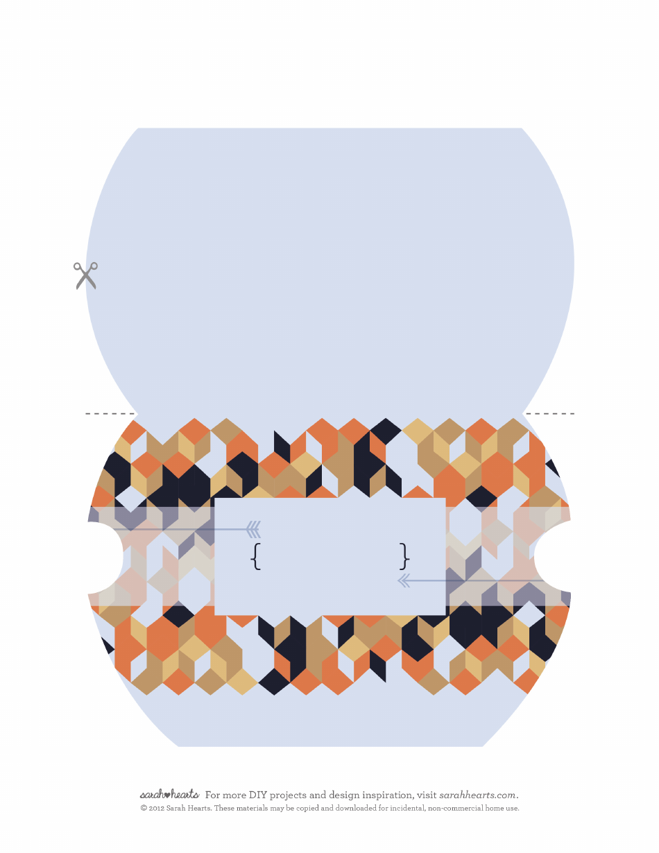 Thanksgiving Pillow Box Templates, Page 5