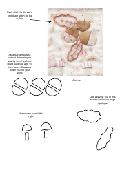 Seasonal Sampler Quilt Pattern Templates - Emma Jones Vintage Sewing Box, Page 11