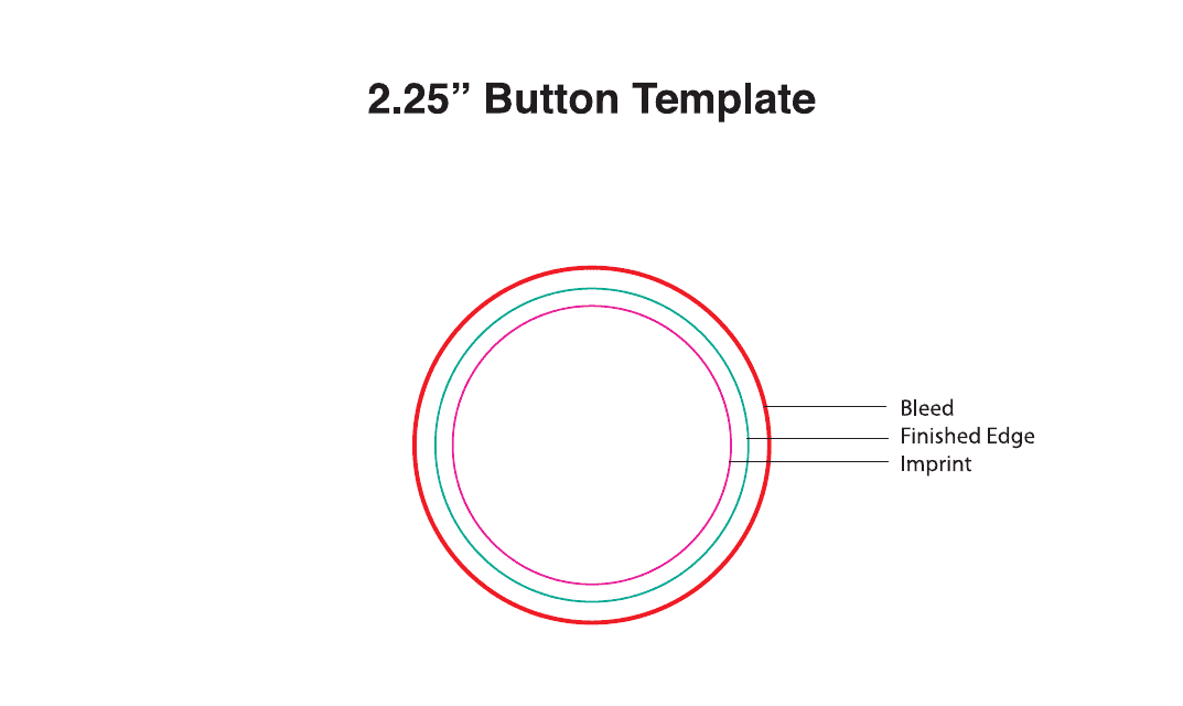 2.25" Button Template - Varicolored