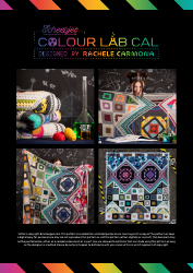 Document preview: Color Lab Quilt Pattern - Scheepjes
