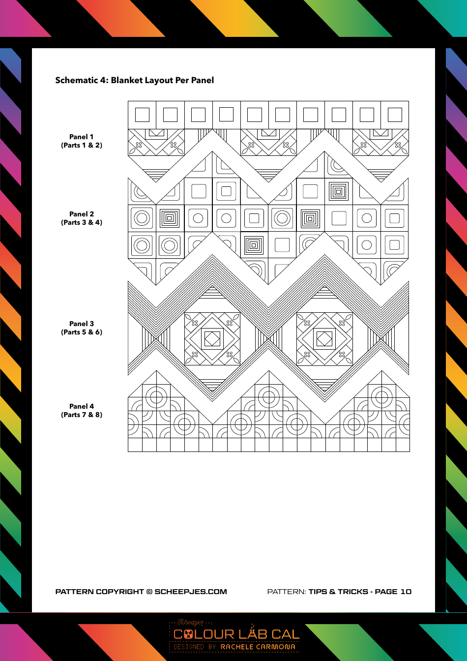 Color Lab Quilt Pattern - Scheepjes, Page 10