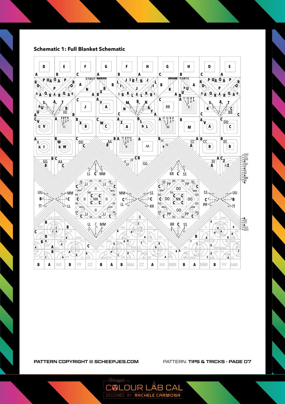 Color Lab Quilt Pattern - Scheepjes, Page 7