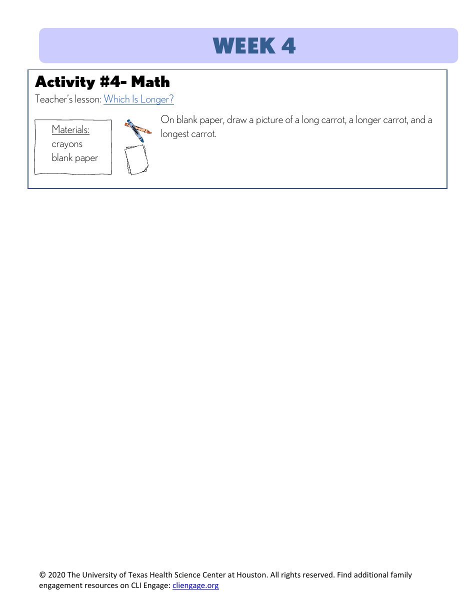 Cli Curriculum Lessons Family Workbook - the University of Texas Health Science Center at Houston, Page 20
