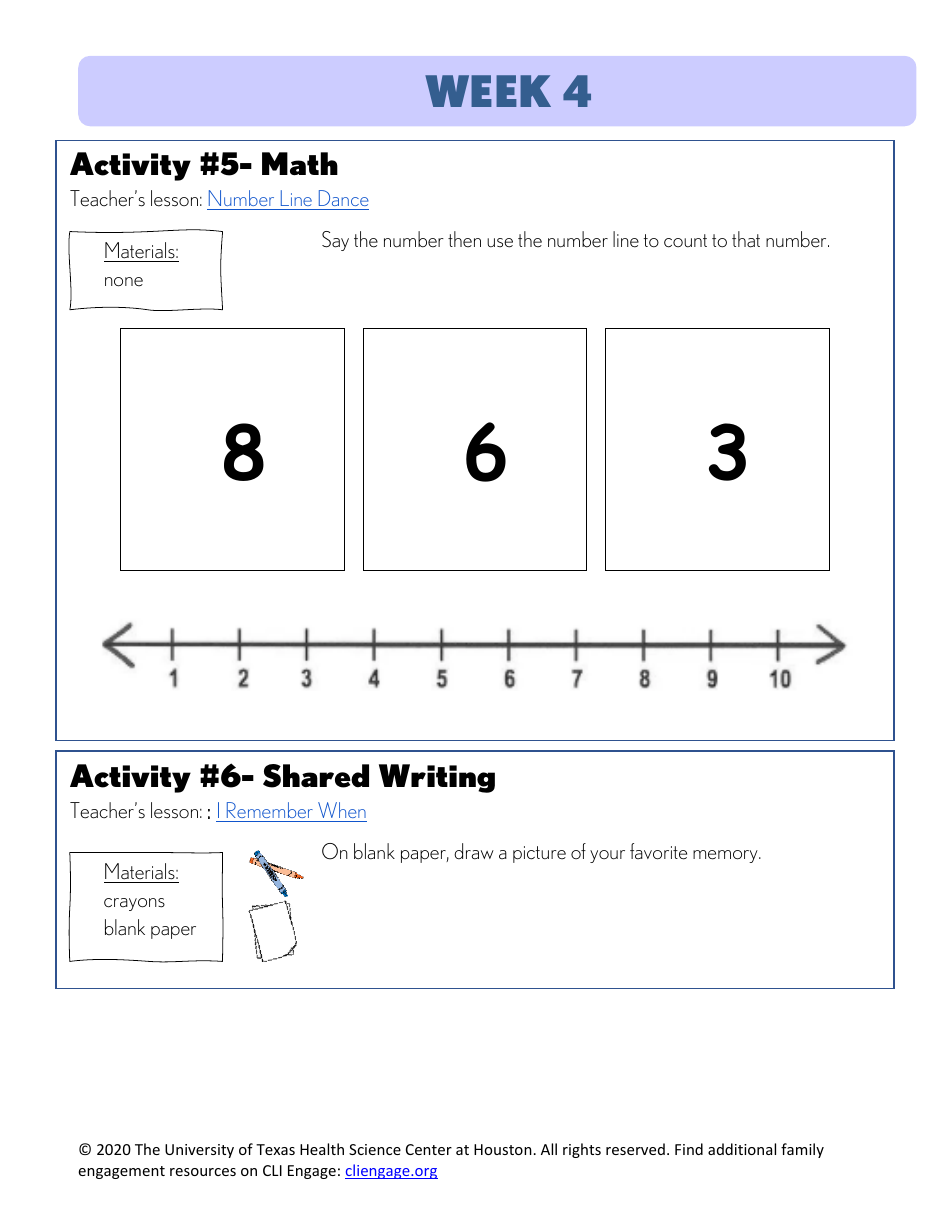 Cli Curriculum Lessons Family Workbook - the University of Texas Health Science Center at Houston, Page 22