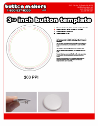 Document preview: 3 1/2 Inch Button Template