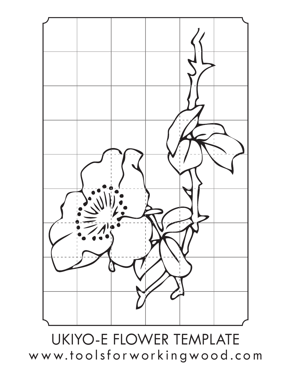 Flower Working Wood Pattern Templates, Page 3