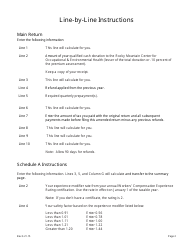 Instructions for Form TC-420 Self-insurer&#039;s Tax Return - Utah, Page 2