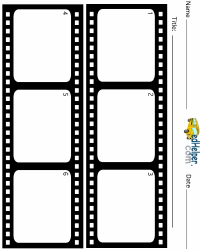 Document preview: Film Strip Template