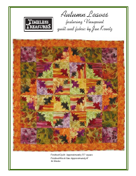 Document preview: Autumn Leaves Quilt Pattern & Diagram - Timeless Treasures