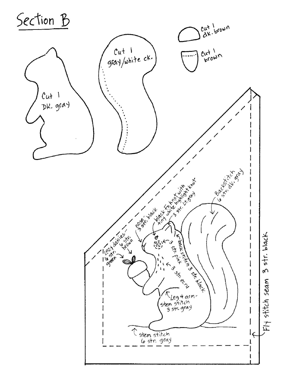 Fall Breeze Quilt Pattern Templates - Heart to Hand, Page 5