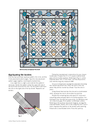 Cactus Flower Quilt Pattern Templates, Page 7