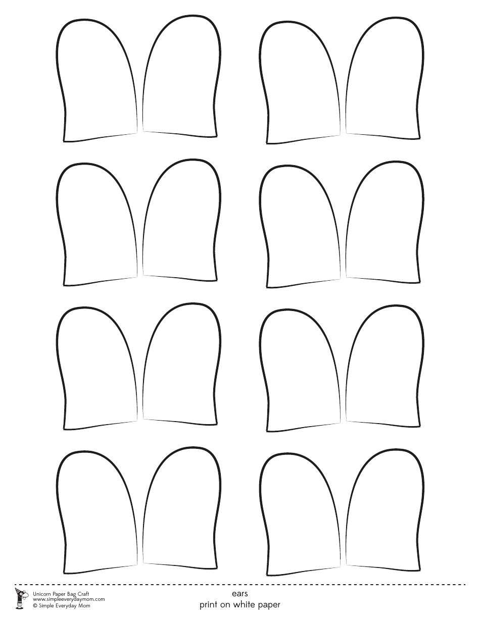 Unicorn Paper Bag Craft Templates - Simple Everyday Mom, Page 5