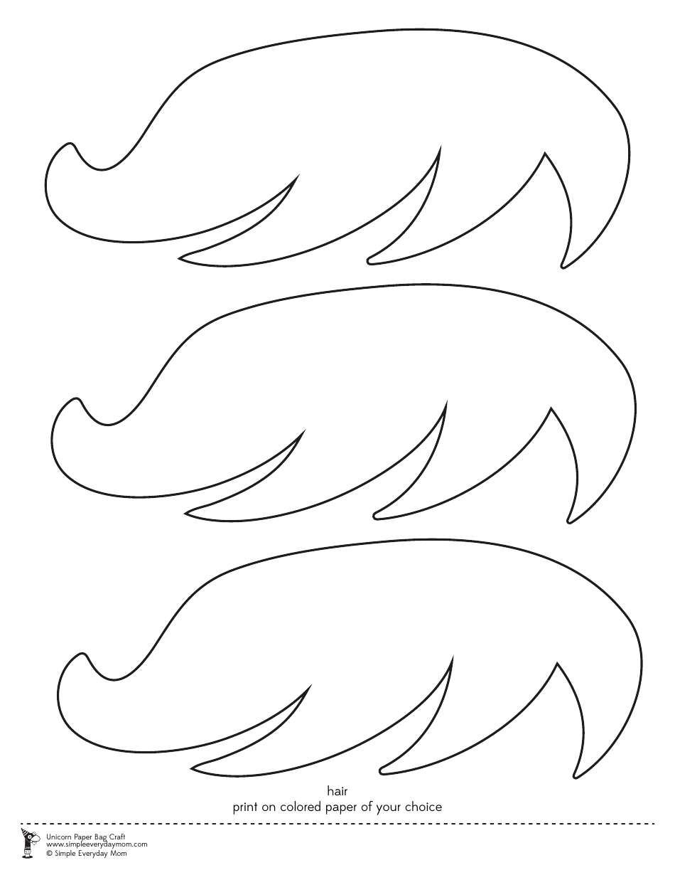 Unicorn Paper Bag Craft Templates - Simple Everyday Mom, Page 8