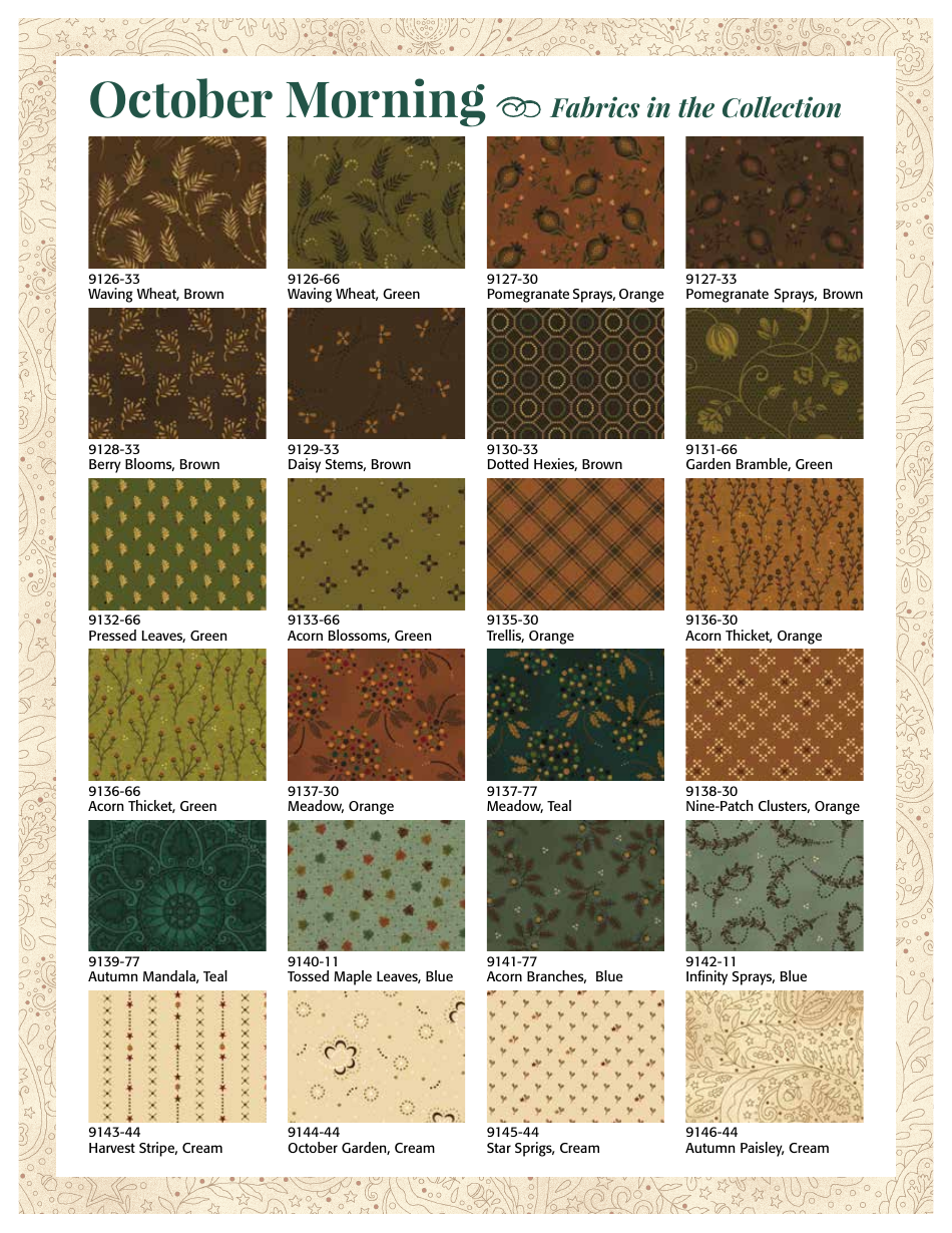 October Morning Maple Leaves Quilt Pattern - Kim Diehl, Page 7