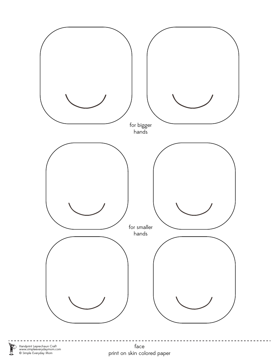 Handprint Leprechaun Craft Templates - Simple Everyday Mom, Page 9