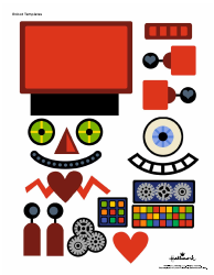 Beep-Box Robot Craft Templates - Hallmark, Page 2
