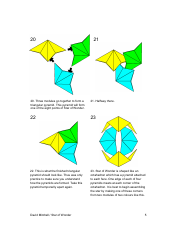 Origami Paper Star of Wonder - David Mitchell, Page 5