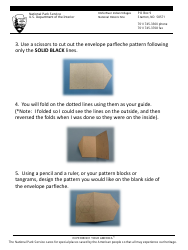 Envelope Parfleche Instructions, Page 2