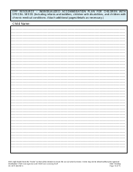 Form HS-3275 Child Care Agency Emergency Preparedness Plan Checklist and Template - Tennessee, Page 10