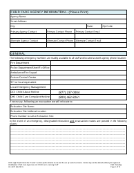 Form HS-3275 Child Care Agency Emergency Preparedness Plan Checklist and Template - Tennessee, Page 2