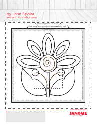 Little Flower Quilt Block Template and Diagram - Janome, Page 4