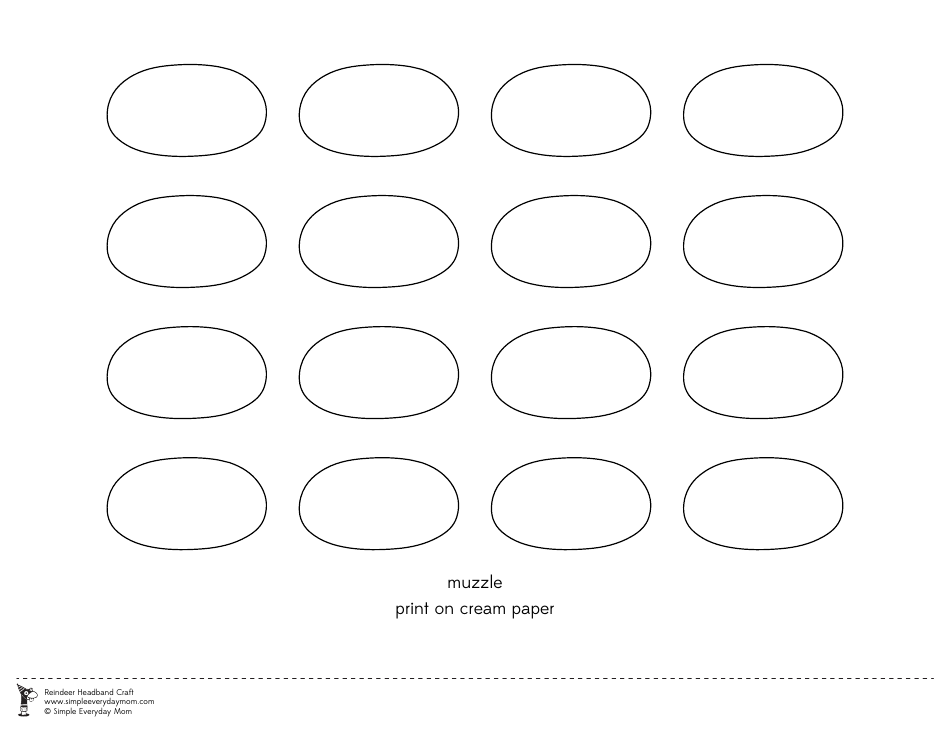 Cute Reindeer Headband Craft Templates - Simple Everyday Mom, Page 10