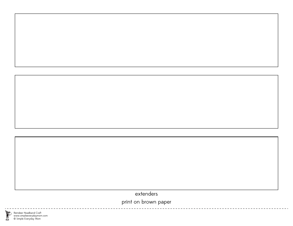 Cute Reindeer Headband Craft Templates - Simple Everyday Mom, Page 13