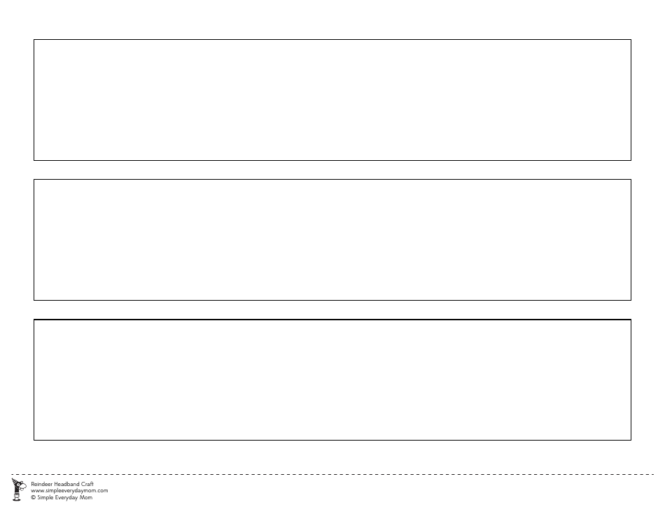 Cute Reindeer Headband Craft Templates - Simple Everyday Mom, Page 5
