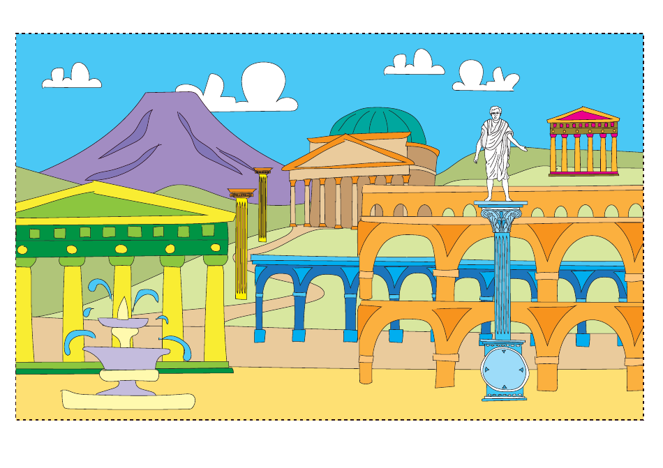 Roman Diorama Templates, Page 3