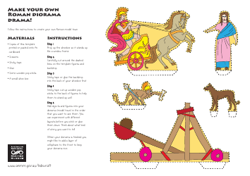 Roman Diorama Templates Download Printable PDF | Templateroller
