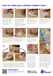 Origami Paper Star Templates, Page 2