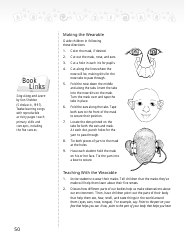 Five-Senses Paper Mask Templates, Page 2