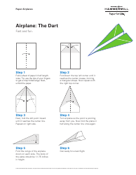 Paper Airplane Templates, Page 3