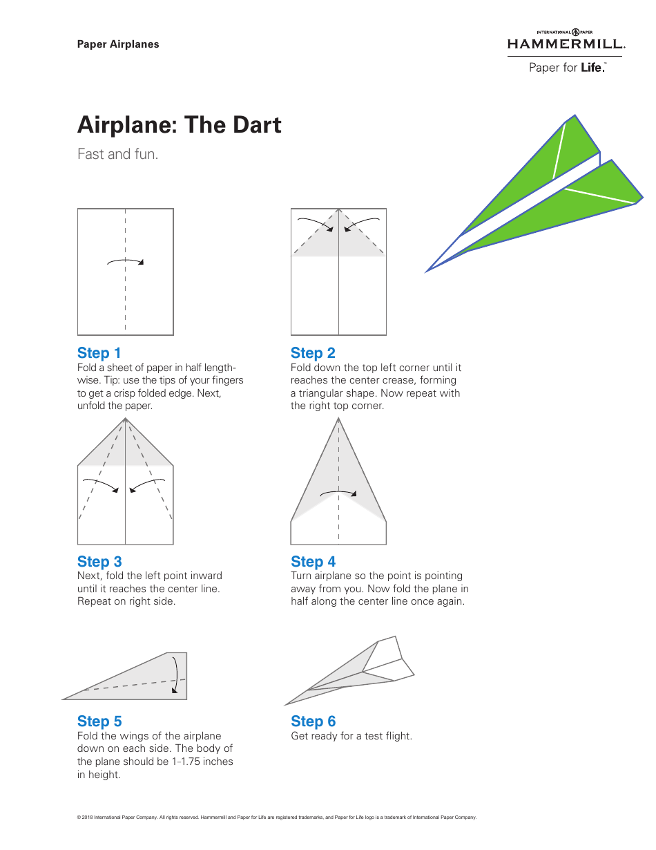 Paper Airplane Templates, Page 3